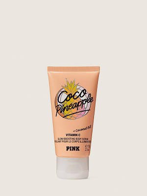 Парфумований міні скраб для тіла Pink Coco Pineapple, 75 мл