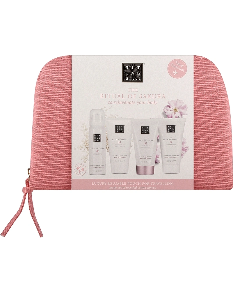 Парфумований подарунковий набір з косметичкою Rituals The Ritual Of Sakura