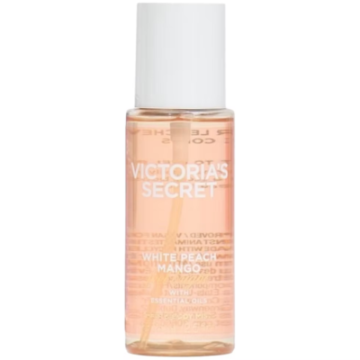 Парфумований міні спрей для тіла та волосся Victoria's Secret Feel Bright White Peach & Mango, 75 мл