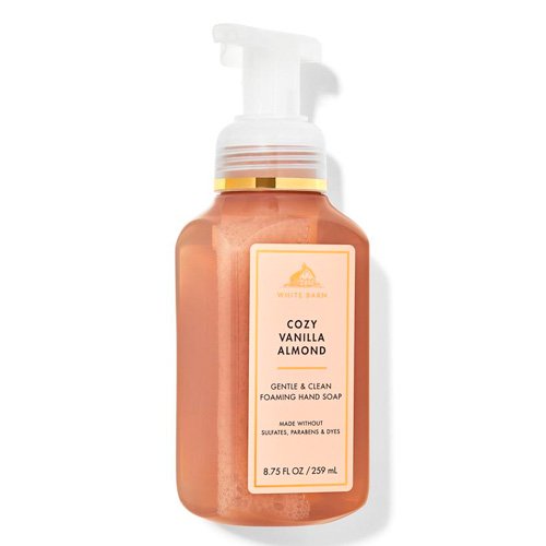 Парфумоване пінне мило для рук Bath & Body Works Cozy Vanilla Almond, 259 мл