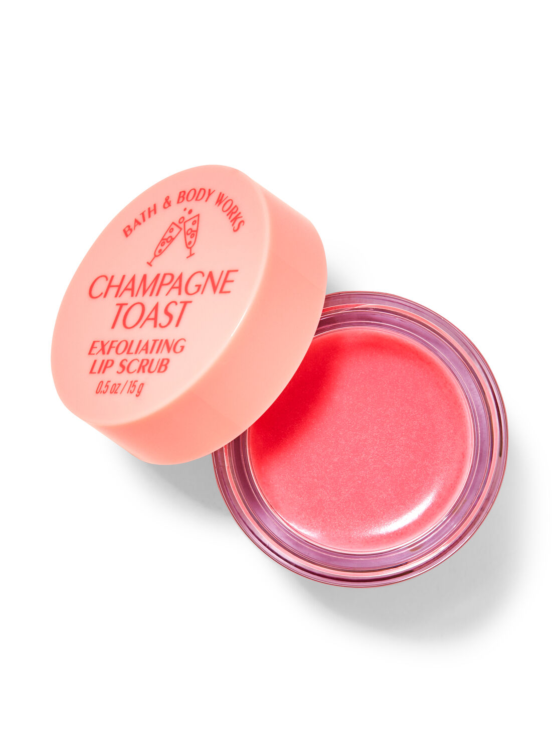 Цукроивй скраб для губ Bath & Body Works Champagne Toast, 15 г