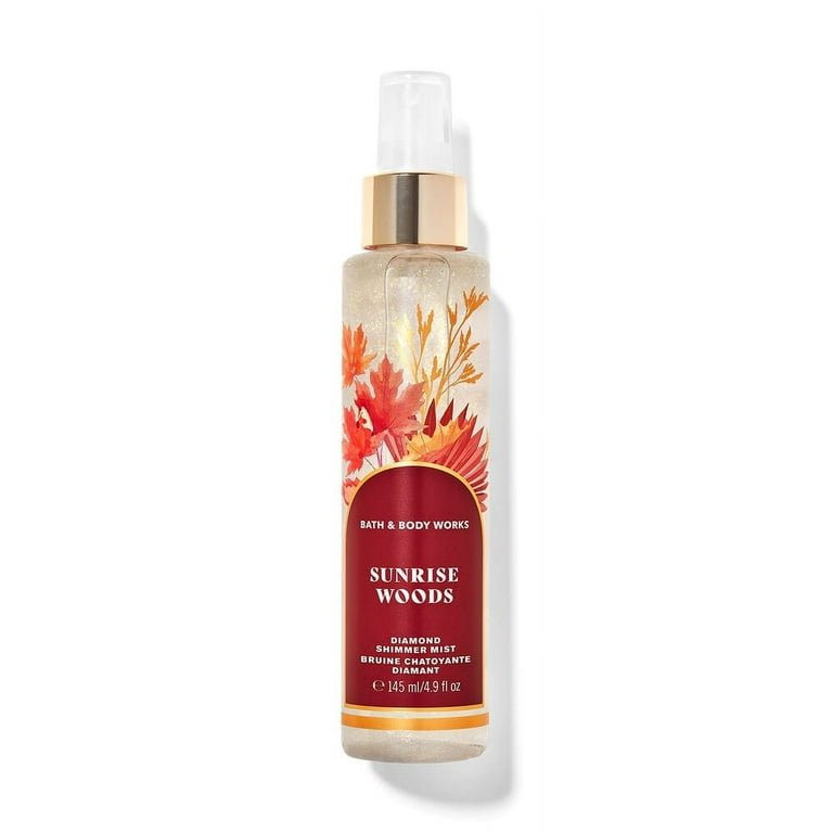Парфумований спрей для тіла з шиммером Bath & Body Works Sunrise Woods, 145 мл
