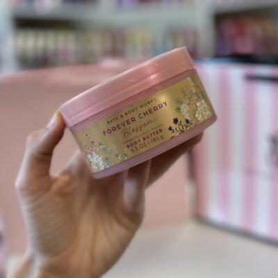 Парфумований баттер для тіла Bath & Body Works Forever Cherry Blossom, 185 г (Уцінка)