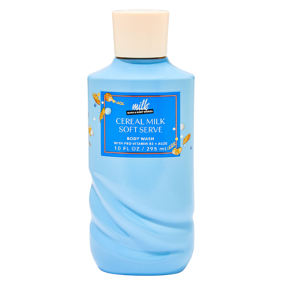 Парфумований гель для душу Bath & Body Works Cereal Milk Soft Serve, 295 мл