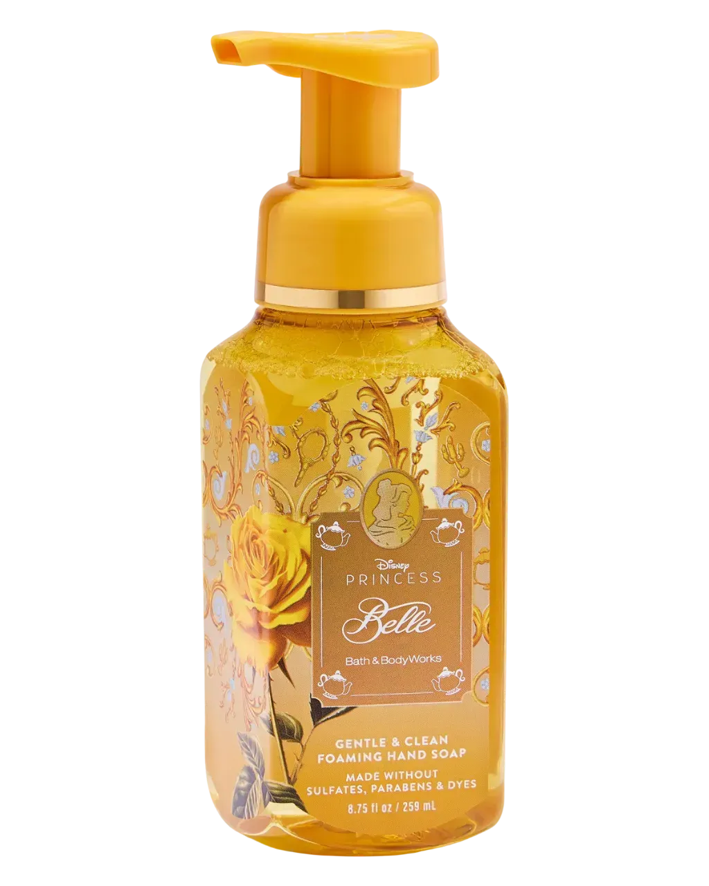 Парфумоване пінне мило для рук Bath & Body Works Disney Princess Belle, 259 мл