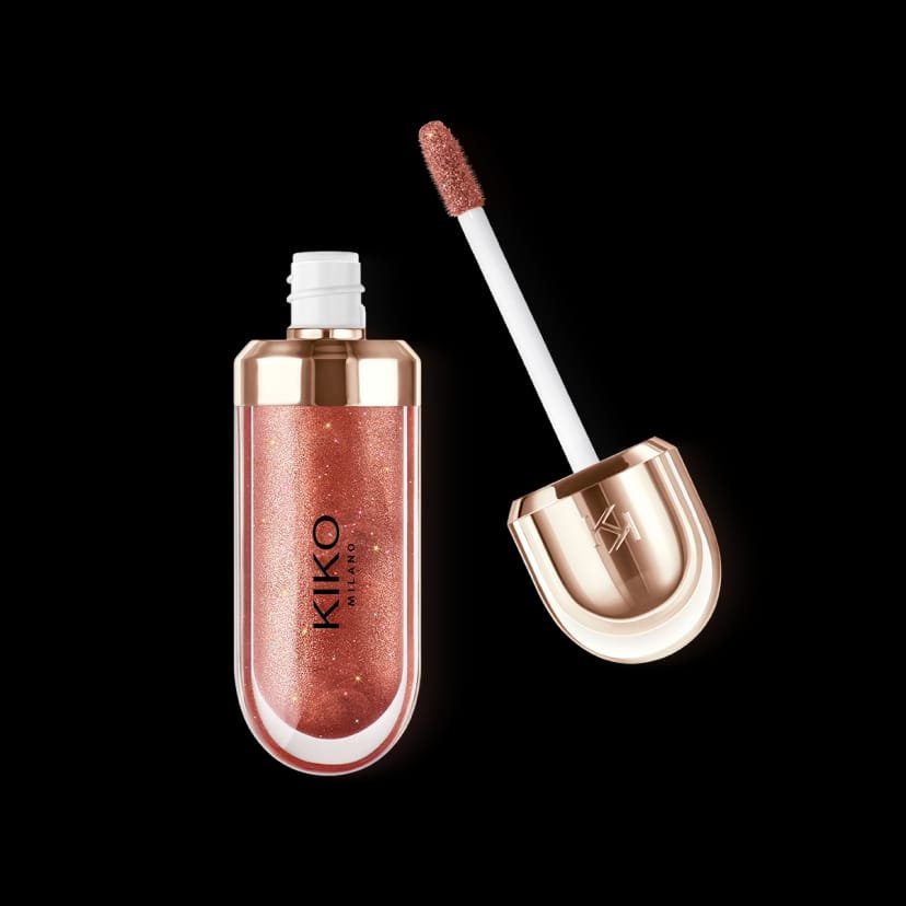Блиск для збільшення губ Kiko Milano 3D 45 Enchanting Rosewood, 6.5 мл