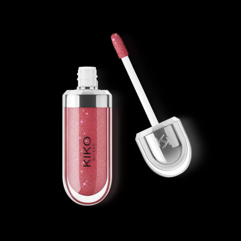 Блиск для збільшення губ Kiko Milano 3D 22 Sparkling Red Garnet, 6.5 мл