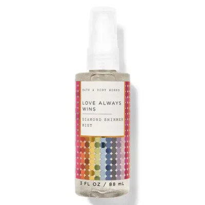 Парфумований міні спрей для тіла з шиммером Bath & Body Works Love Always Wins, 88 мл