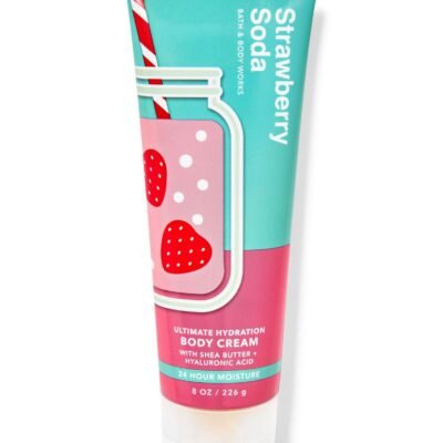 Парфумований крем для тіла Bath & Body Works Strawberry Soda, 226 г