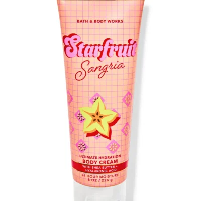 Парфумований крем для тіла Bath & Body Works Starfruit Sangria, 226 г
