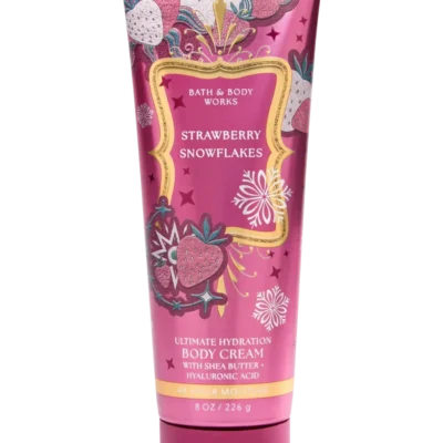 Парфумований крем для тіла Bath & Body Works Strawberry Snowflakes, 226 г