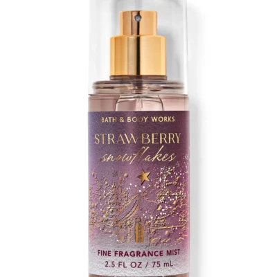 Парфумований міні спрей для тіла Bath & Body Works Strawberry Snowflakes, 75 мл