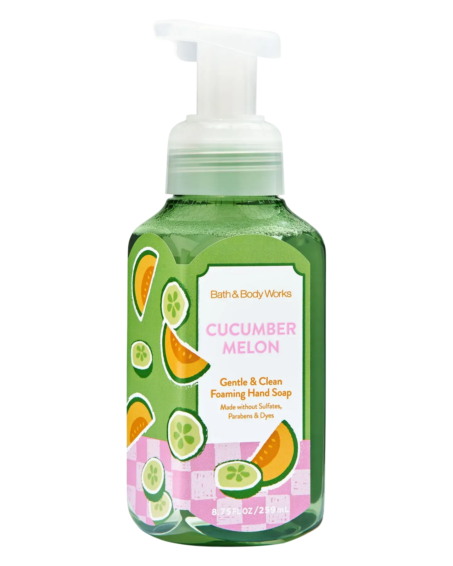 Парфумоване пінне мило для рук Bath & Body Works Cucumber Melon, 259 мл