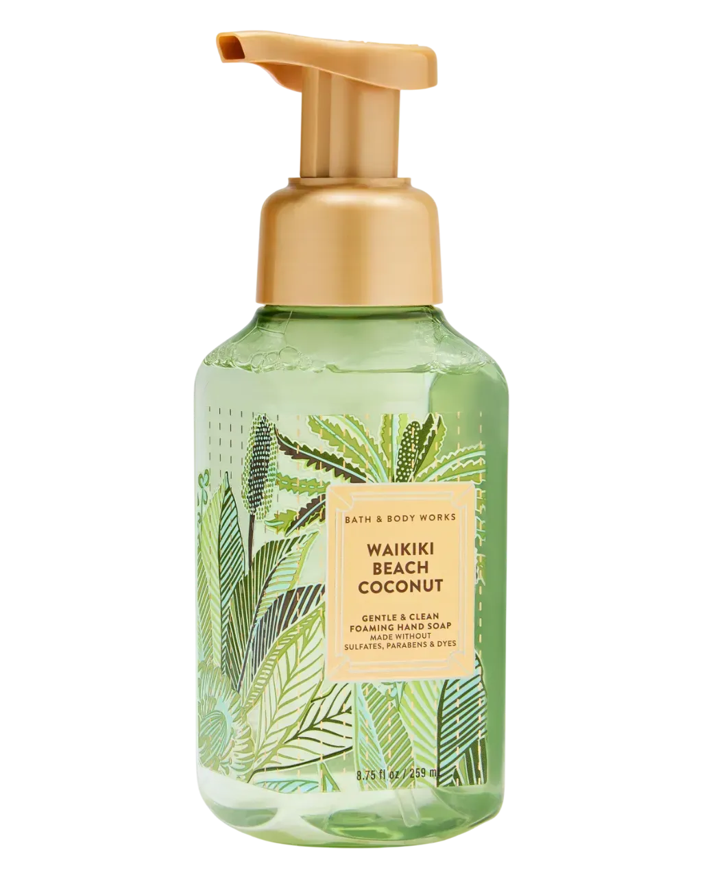 Парфумоване пінне мило для рук Bath & Body Works Waikiki Beach Coconut, 259 мл