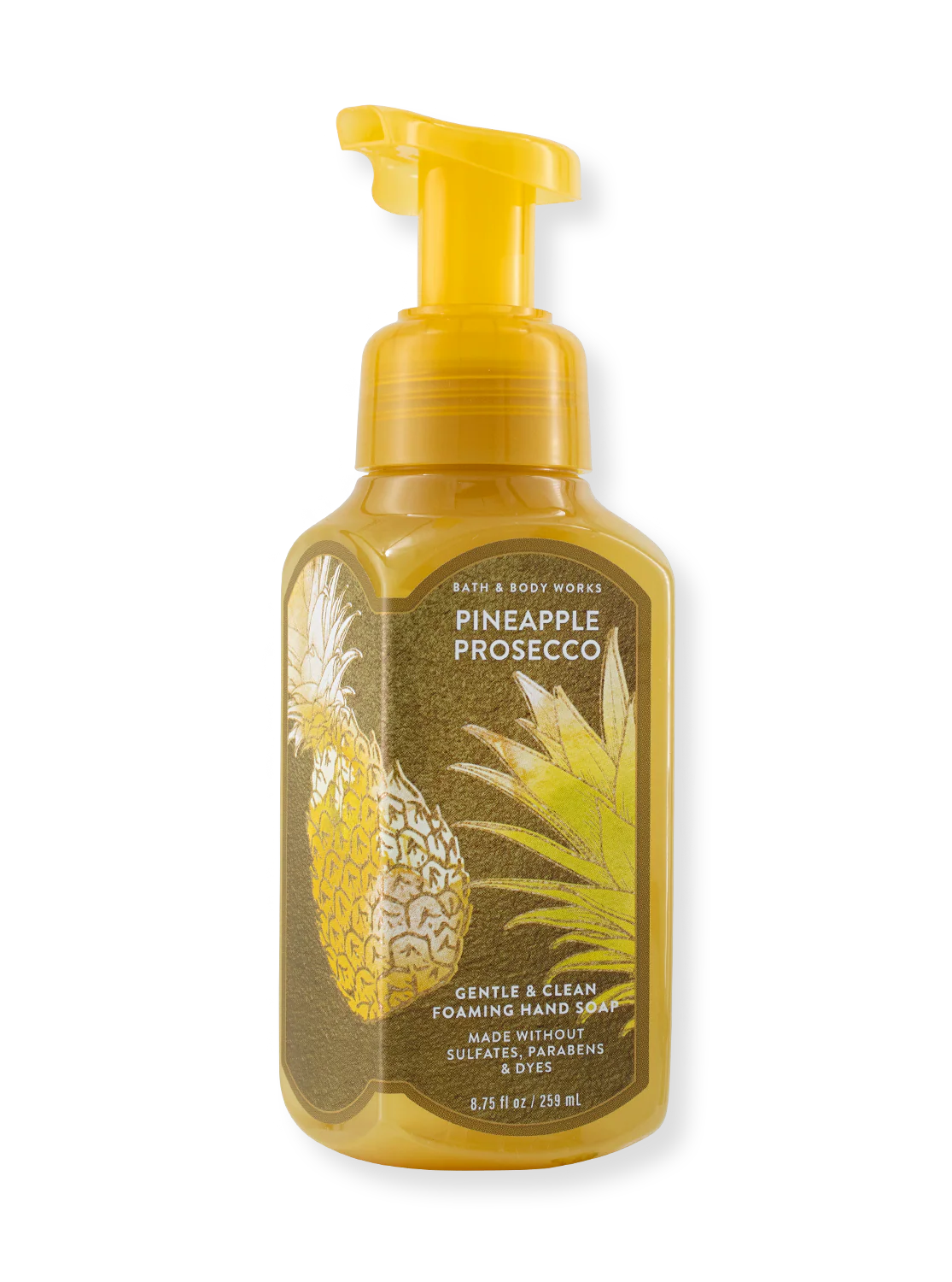 Парфумоване пінне мило для рук Bath & Body Works Pineapple Prosecco, 259 мл