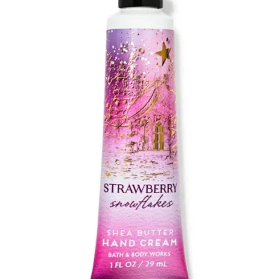 Парфумований крем для рук Bath & Body Works Strawberry Snowflakes, 29 мл
