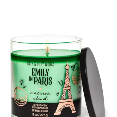Парфумована свічка на 1 гніт Bath & Body Works "Emily In Paris" Macaron Cloud, 227 г