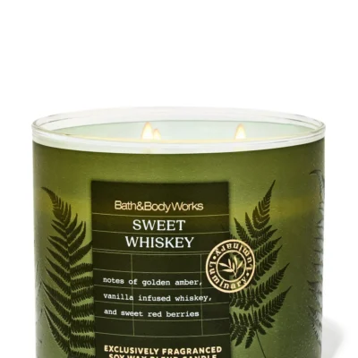 Парфумована свічка на 3 гноти Bath & Body Works Sweet Whiskey, 411 г
