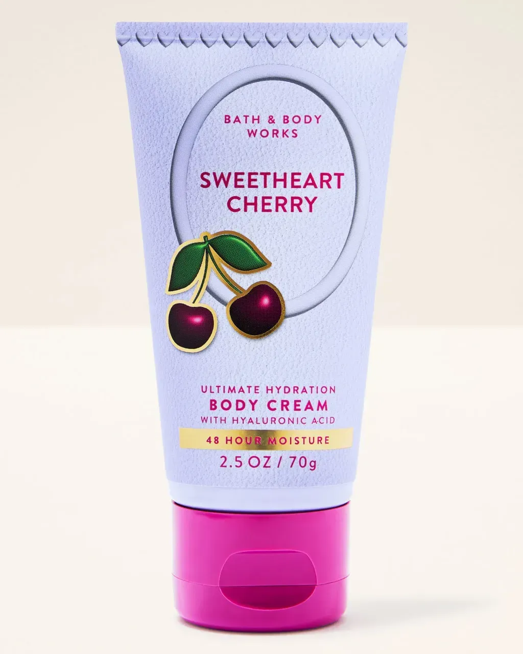 Парфумований міні крем для тіла Bath & Body Works Sweetheart Cherry, 70 г