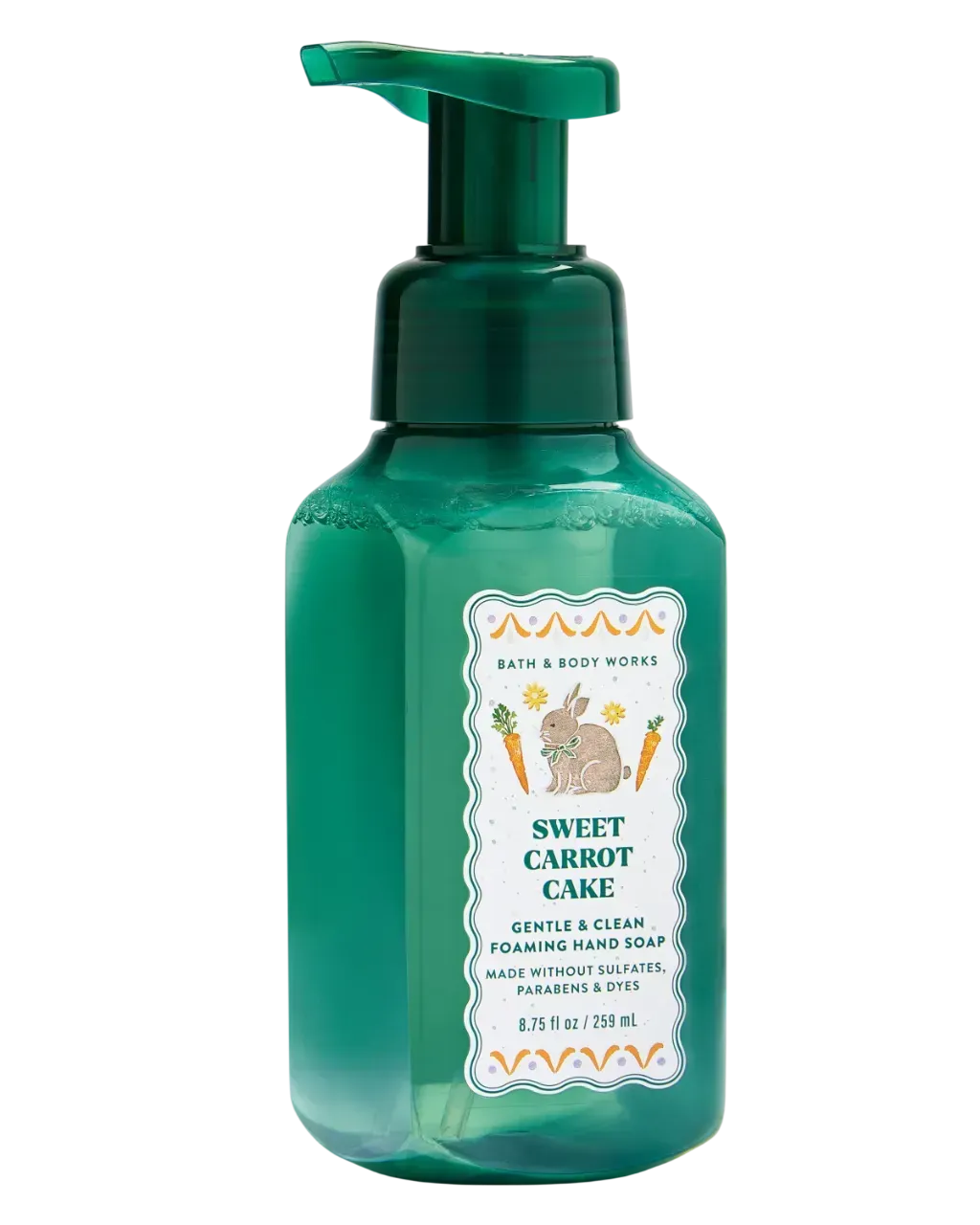 Парфумоване пінне мило для рук Bath & Body Works Sweet Carrot Cake, 259 мл