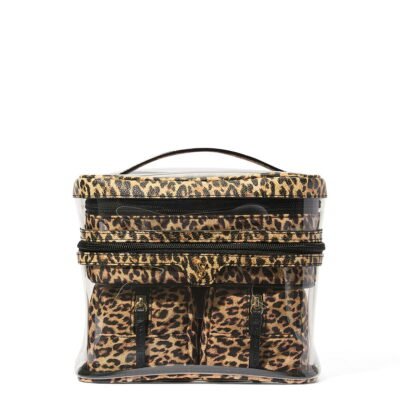 Косметичка-кейс 4 в 1 Victoria's Secret 4-Piece Makeup Bag Leopard