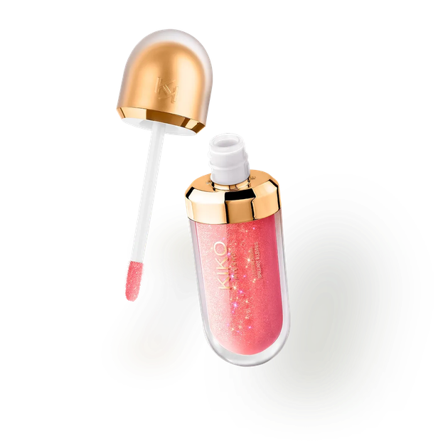 Блиск для збільшення губ Kiko Milano Juicy Fizz 3D 02 Fruity Sorbetto, 6.5 мл
