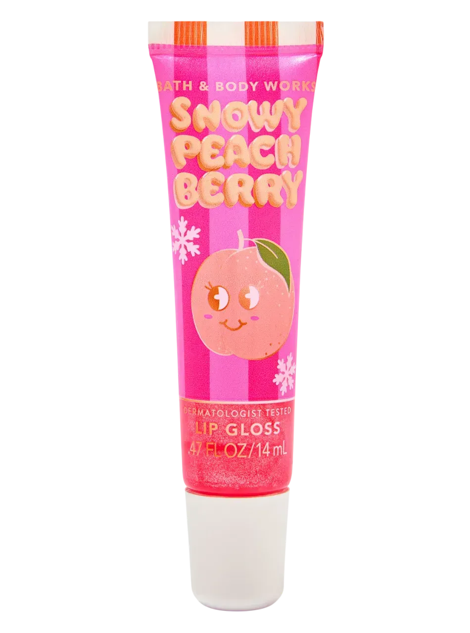 Блиск для губ Bath & Body Works Snowy Peach Berry, 14 мл