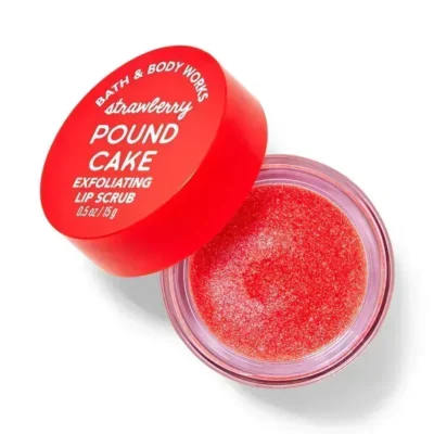 Сахарний скраб для губ Bath & Body Works Strawberry Pound Cake, 15 г