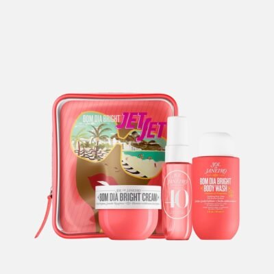 Подарунковий тревел-набір з косметичкою №40 Sol de Janeiro Bom Dia Bright Jet Set