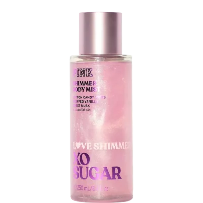 Парфумований спрей для тіла з шиммером Pink Xo Sugar, 250 мл