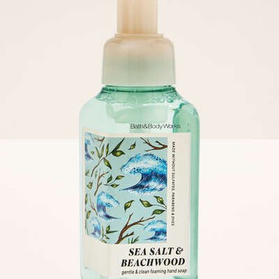 Парфумоване пінне мило для рук Bath & Body Works Sea Salt & Beachwood, 259 мл