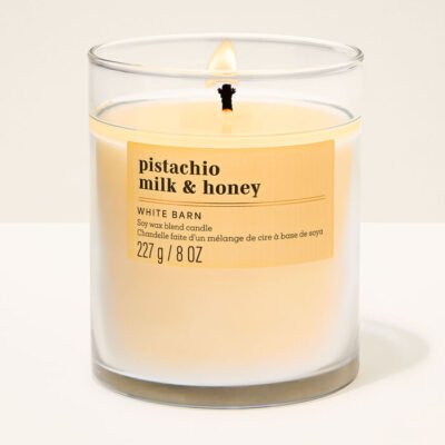 Парфумована свічка на 1 гніт Bath & Body Works Pistachio Milk & Honey, 227 г