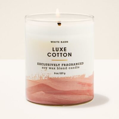 Парфумована свічка на 1 гніт Bath & Body Works Luxe Cotton, 227 г