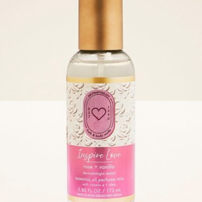 Парфумований спрей для тіла Bath & Body Works Aromatherapy Inspire Love Rose & Vanilla, 173 мл