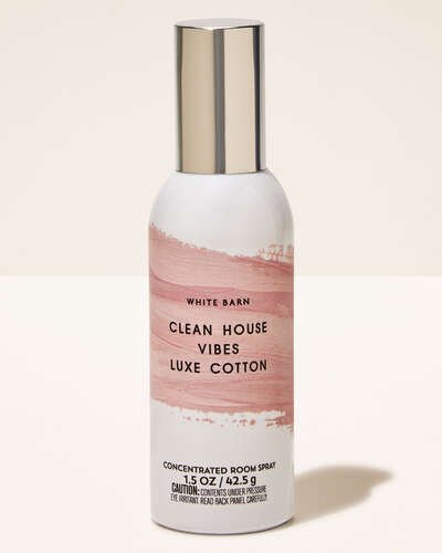 Спрей-парфюм для дому концентрований Bath & Body Works Clean House Vibes Luxe Cotton, 42.5 г