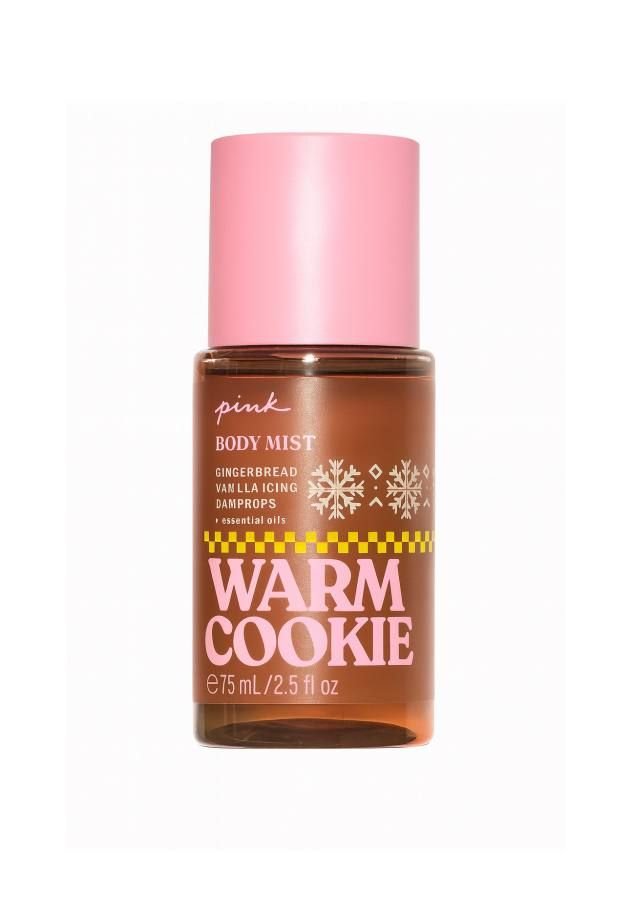 Парфумований міні спрей для тіла та волосся Pink Warm Cookie, 75 мл