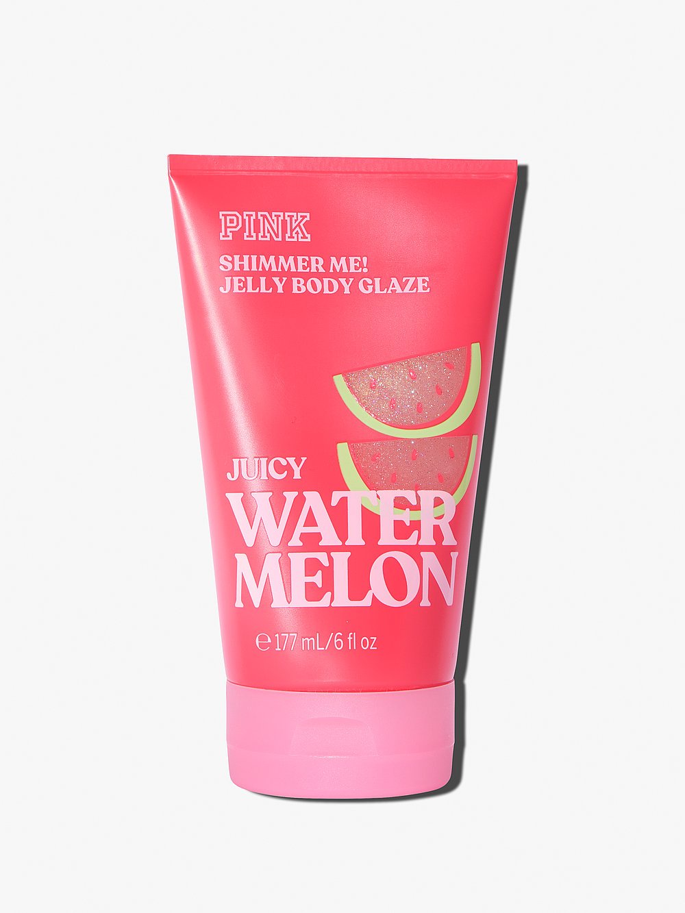 Парфумований гелевий лосьйон для тіла з шиммером Pink Juicy Watermelon Jelly Body Glaze, 177 мл