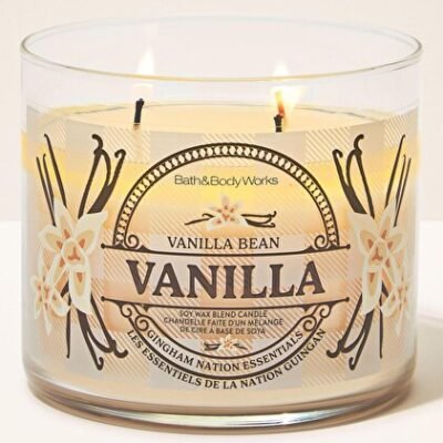 Парфумована свічка на 3 гноти Bath & Body Works Vanilla Bean, 411 г