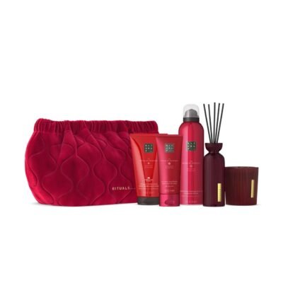 Подарунковий набір з косметичкою Rituals The Ritual of Ayurveda Body & Home Set Bags
