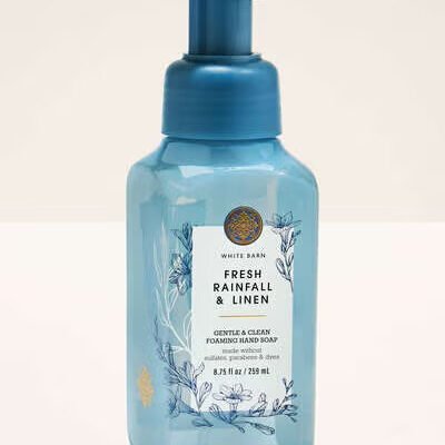 Парфумоване пінне мило для рук Bath & Body Works Fresh Rainfall & Linen, 259 мл