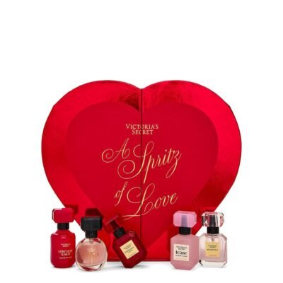 Подарунковий набір парфумів Victoria's Secret 5-Piece Fragrance Discovery Gift Set Heart-Shaped Box 7.5 мл*5