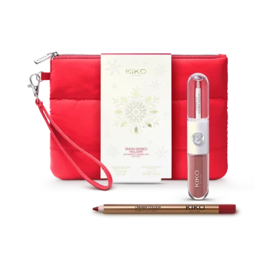 Косметичка 2 в 1 з блиском та олівцем Snow-Kissed Holiday My Perfect Combo Lips Gift Set 01