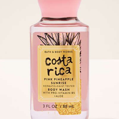 Парфумований міні гель для душу Bath & Body Works Costa Rica Pink Pineapple Sunrise, 88 мл
