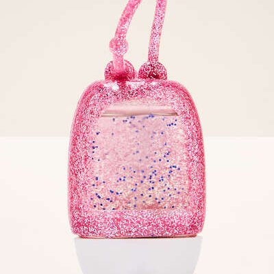 Тримач для антисептика (санітайзера) Bath & Body Works Pink Glitter