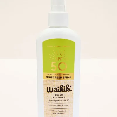 Парфумований спрей для тіла SPF 50 Bath & Body Works Waikiki Beach Coconut, 177 мл