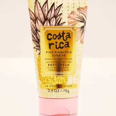 Парфумований міні крем для тіла Bath & Body Works Costa Rica Pink Pineapple Sunrise, 70 г