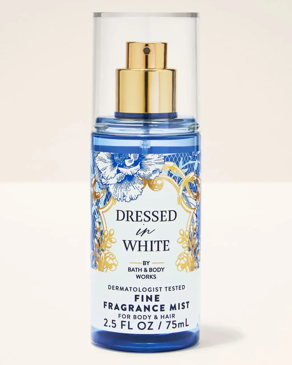 Парфумований міні спрей для тіла Bath & Body Works Dressed in White, 75 мл