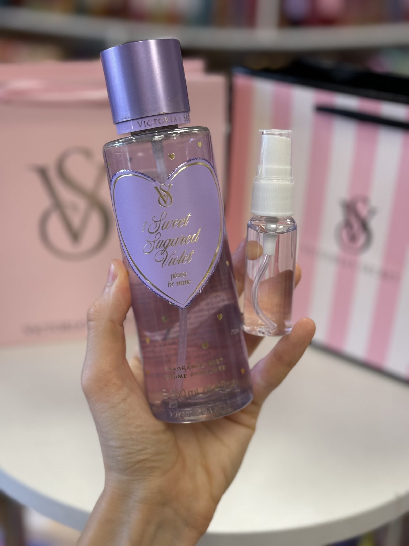 Парфумований спрей для тіла (розпив) Victoria's Secret Sweet Sugared Violet, 20 мл