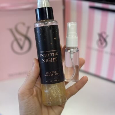 Парфумований спрей для тіла з шиммером (розпив) Bath & Body Works Into The Night, 20 мл