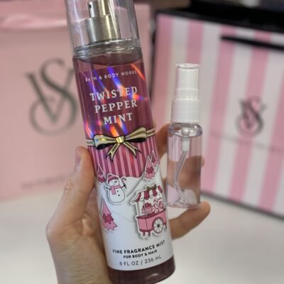 Парфумований спрей для тіла (розпив) Bath & Body Works Twisted Peppermint, 20 мл